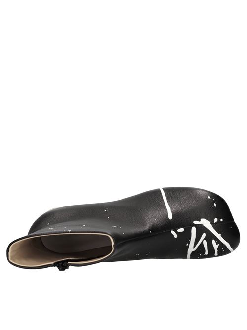 Stivaletti in pelle MAISON MARGIELA | S59WU0237 P6398NERO-BIANCO